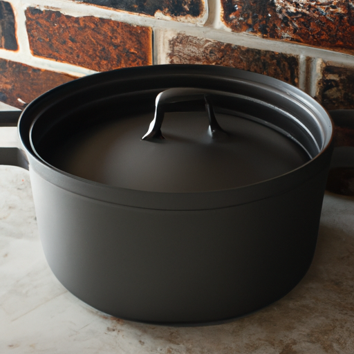 A cast iron Dutch oven, the perfect tool for cooking flavorful one-pot meals